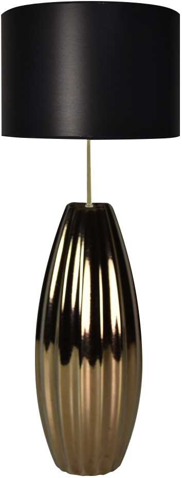 Lampe à poser touch dorée noir - Lampe à poser - Luminaire - Décoration