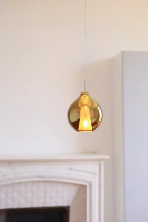 Suspension Circé 1L Or fumé Concept Verre