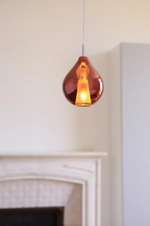 Suspension Circé 1L Cuivre grenat Concept Verre