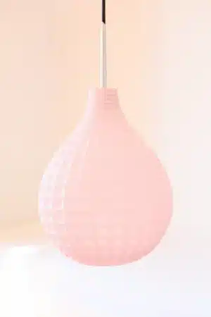 Suspension Circé 1L Diamant Rose Concept Verre