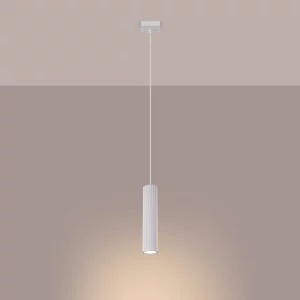 Suspension Karbon 1L Blanc Sollux Lighting